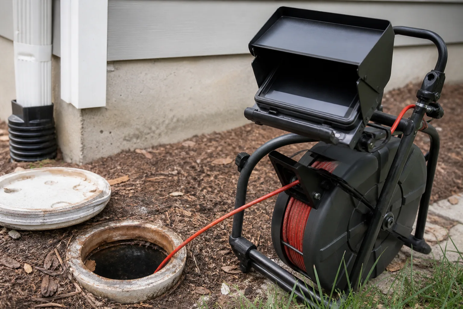 Professional drain inspection camera equipment